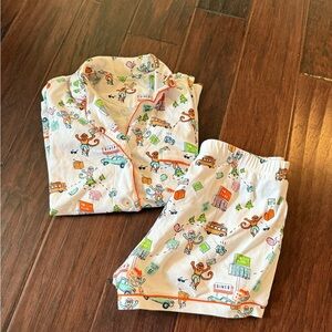 Roller Rabbit On the Road Polo Pajamas